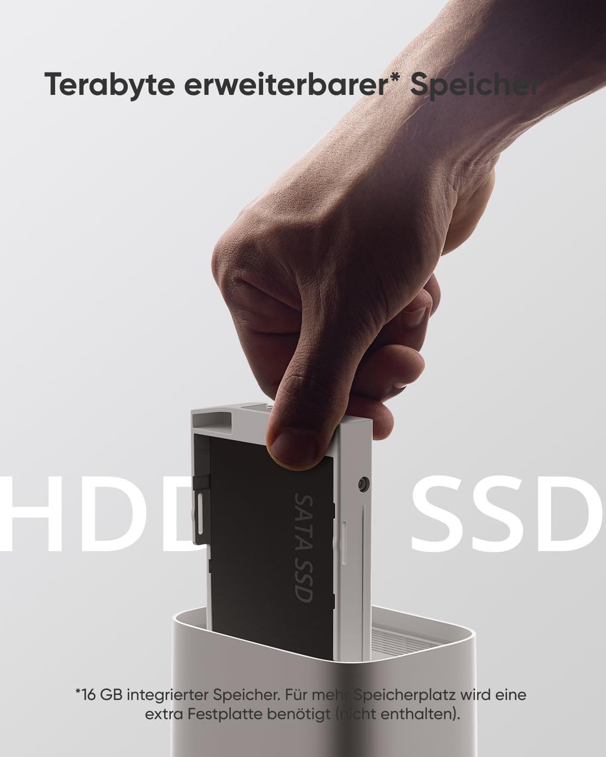 eufy Security Überwachungskamera HomeBase 3 S380 (1*eufy S380, Erweiterbarer lokaler Speicher, BionicMind)