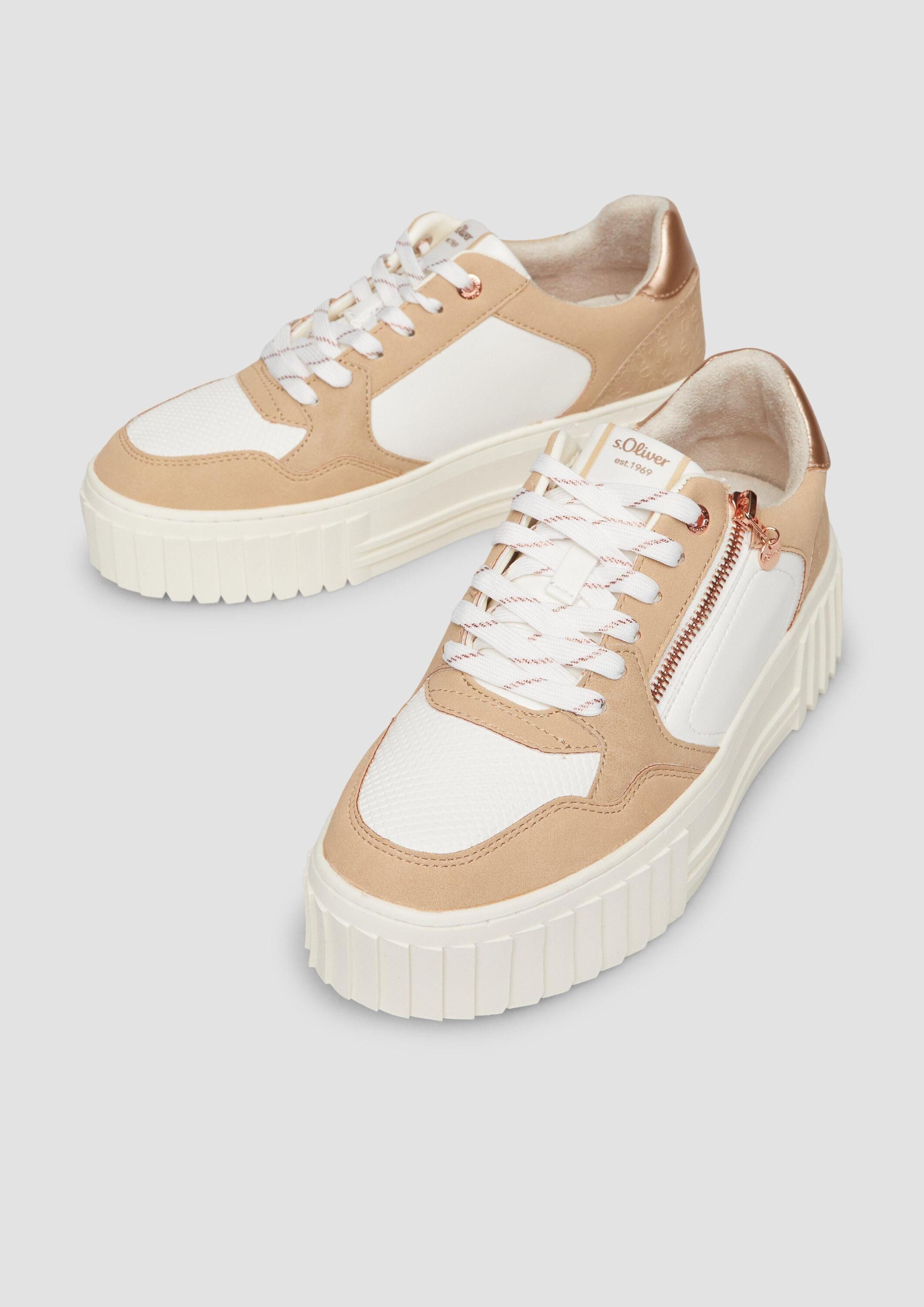 s.Oliver Sneakers Sneaker Sneaker mit Plateau-Sohle