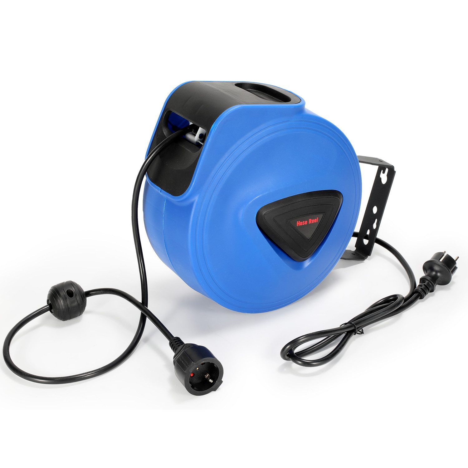 Clanmacy Automatik kabelaufroller Automatik Kabeltrommel 20m,180° Drehbar K günstig online kaufen