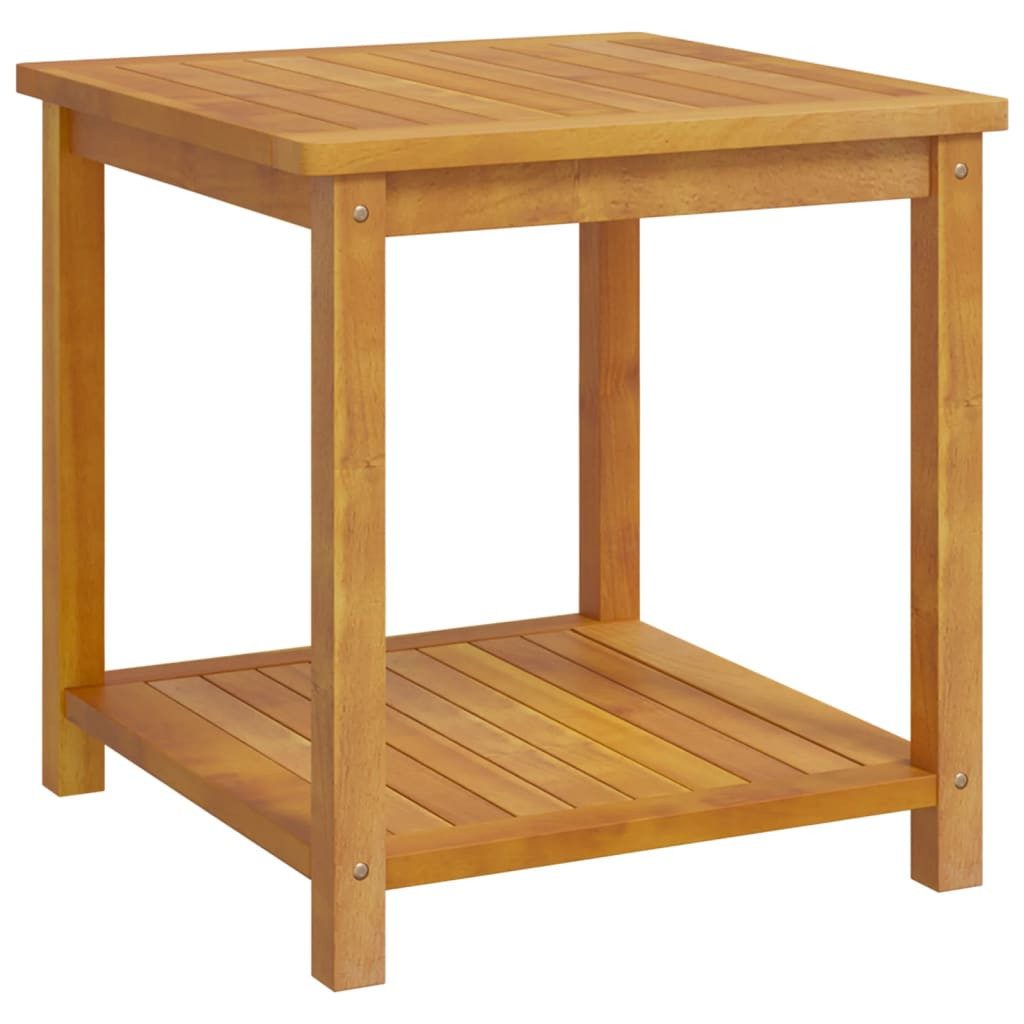 vidaXL Couchtisch Beistelltisch Massivholz 45x45x45 cm (1-St)