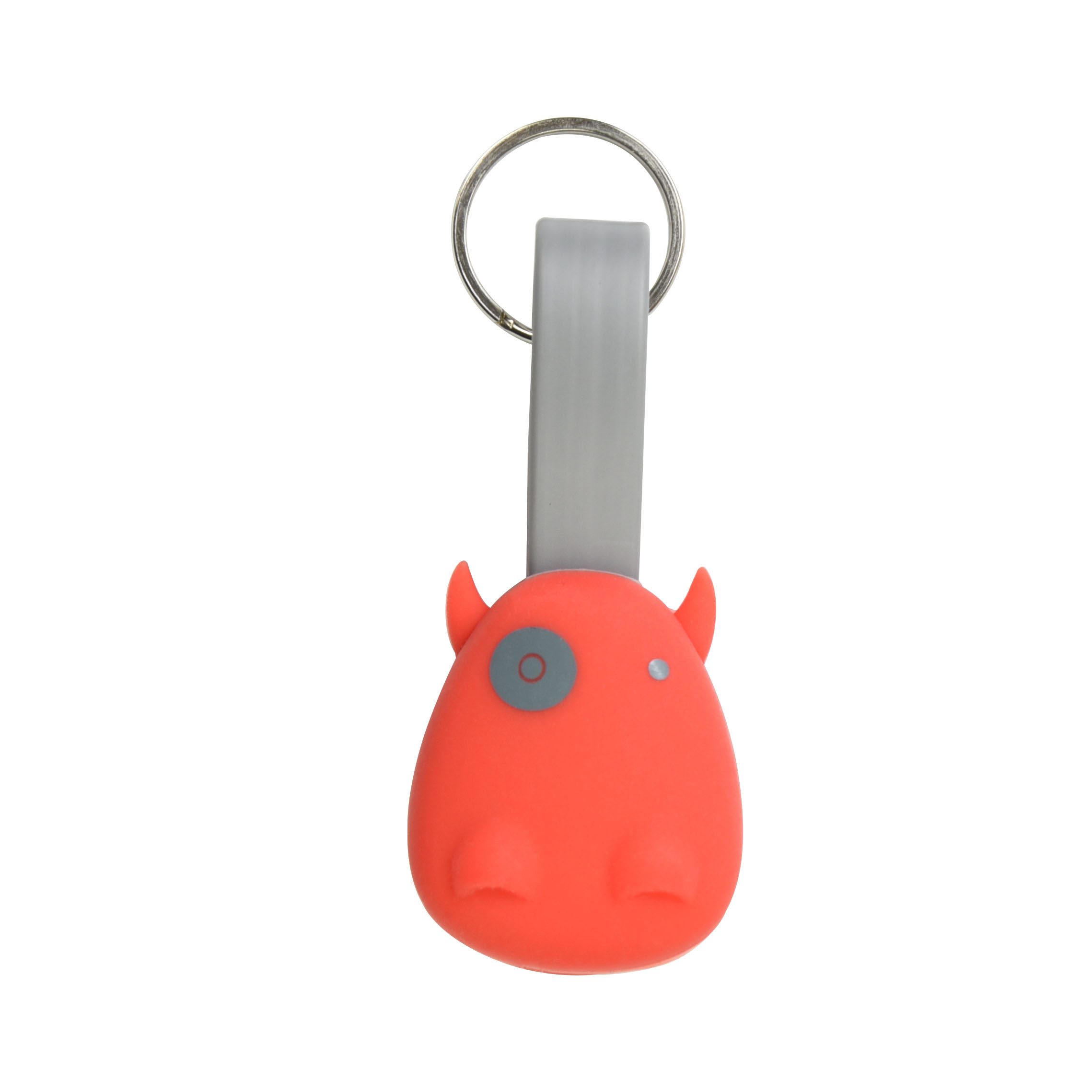 Munkees Schlüsselanhänger USB-C Ladekabel im Hippo-Design für unterwegs (Einzelartikel), Ladekabel und Schlüsselanhänger in einem kompakten Hippo-Design – Bild 5 von 5