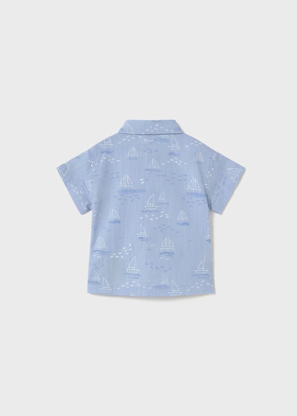 Mayoral Kurzarmhemd Gemustertes Baby-Hemd (111275)