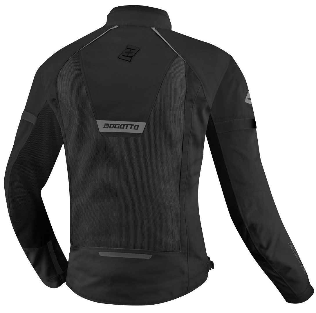 Bogotto Motorradjacke Alastor Air Mesh Damen Motorrad Textiljacke Verbindungsreißverschluss,Ellenbogenprotektoren enthalten,perfori – Bild 3 von 4