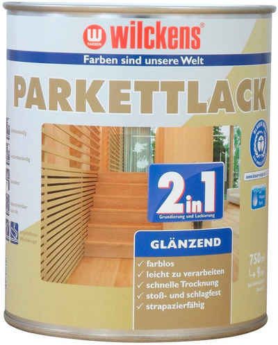 Wilckens Farben Treppen- und Parkettlack »2in1 Parkettlack glänzend«, umweltfreundlich