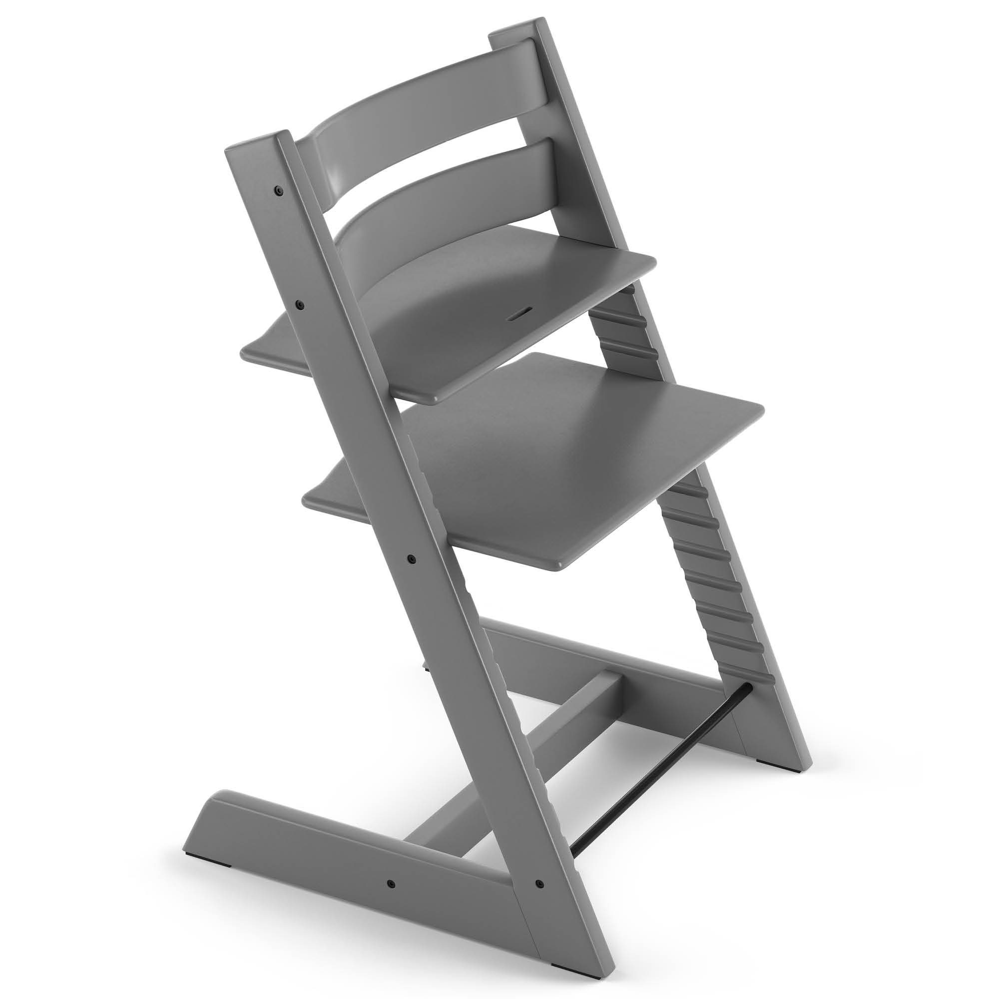 an und TRAPP Stokke TRIPP Erwachsenenalter mitwachsender Hochstuhl, Grey von Begleiter Hochstuhl verstellbarer ins Storm bis Kinderhochstuhl, Geburt Lebenslanger Esstisch, am