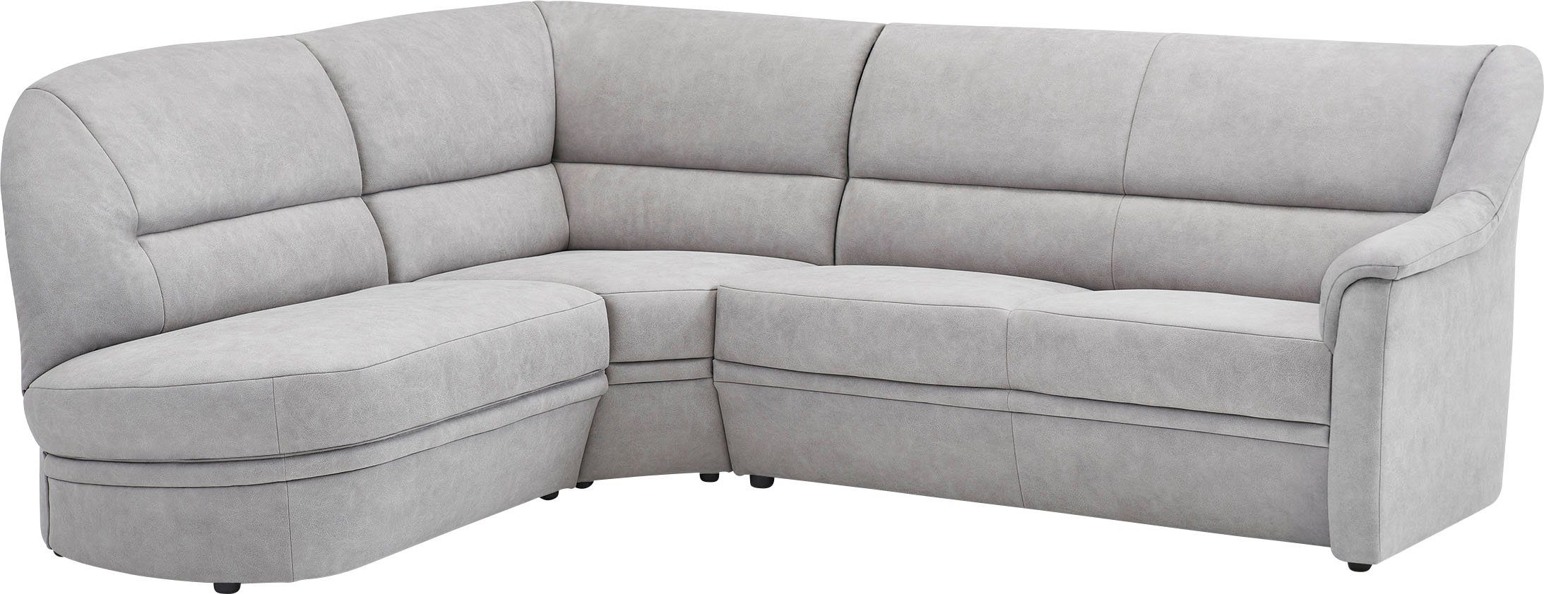 VILLA BECK Ecksofa Fiora, Breite 244 cm, wahlweise mit Stauraum