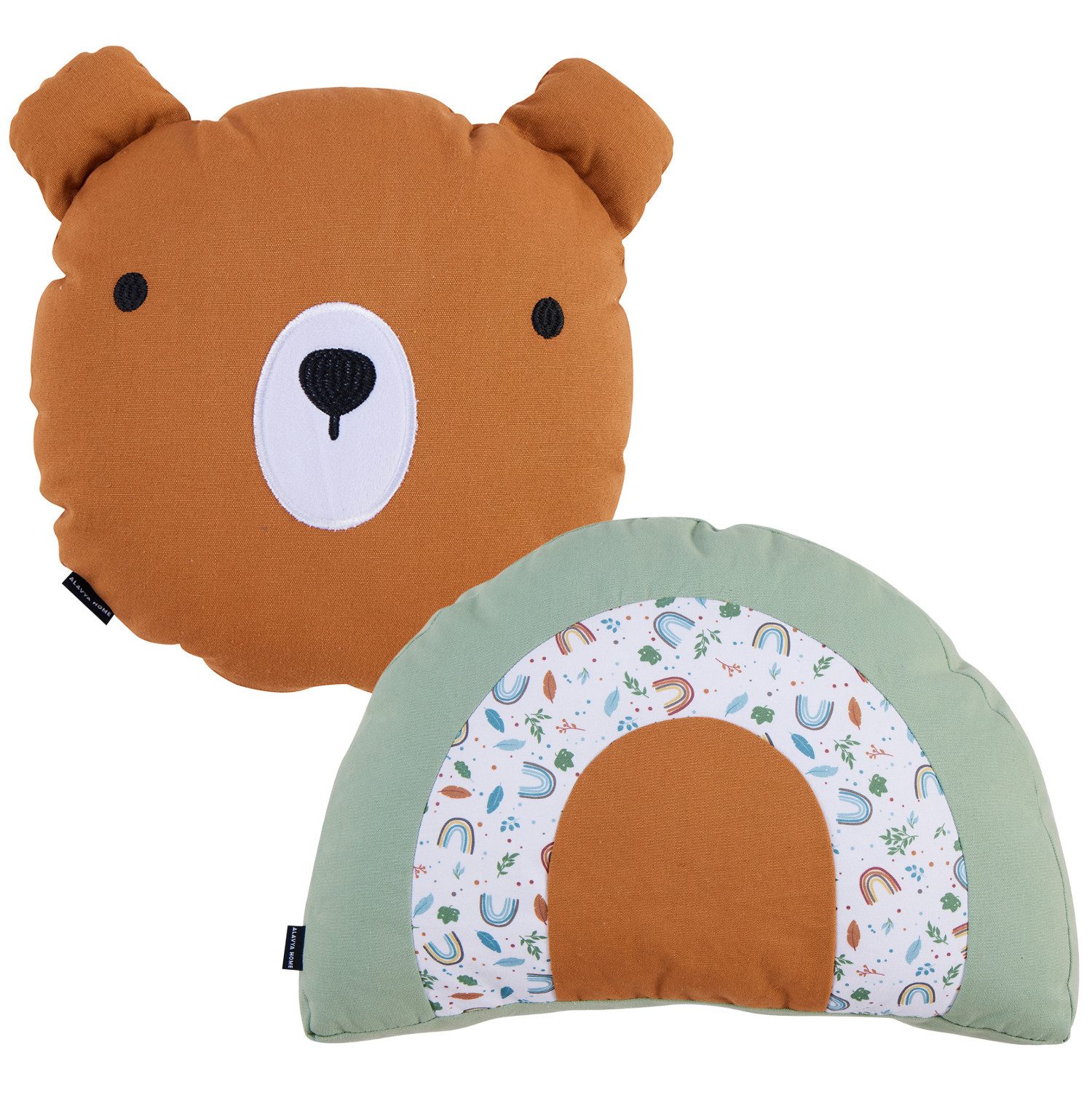 Alavya Home® Dekokissen Kinderkissen 2-tlg SET günstig online kaufen
