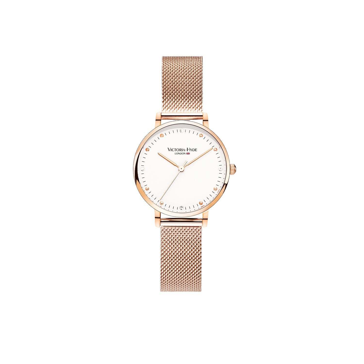 Quarzuhr Victoria Hyde The Portobello Collection Mesh Damen