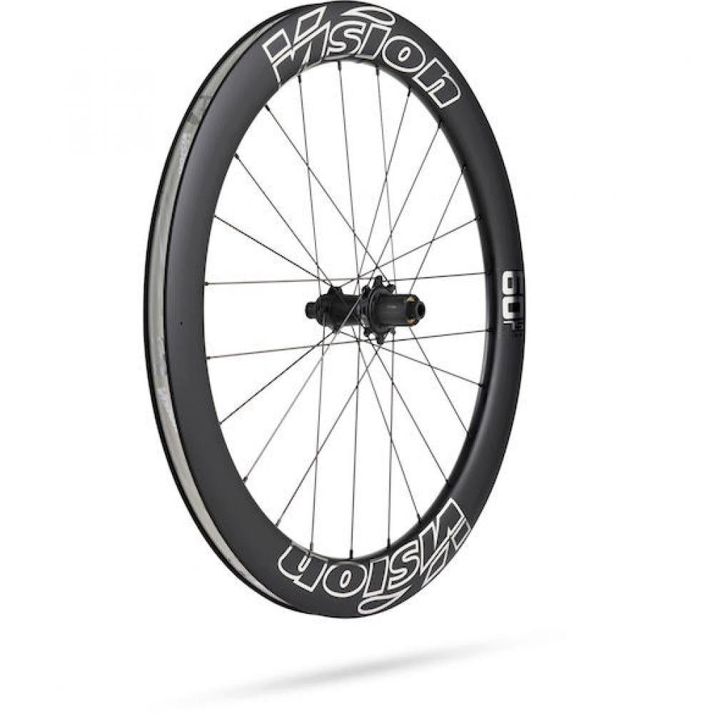 Vision Laufrad Vision Laufradsatz Metron 60 SL Disc 622x21x60 mm Schwarz/silber - aer