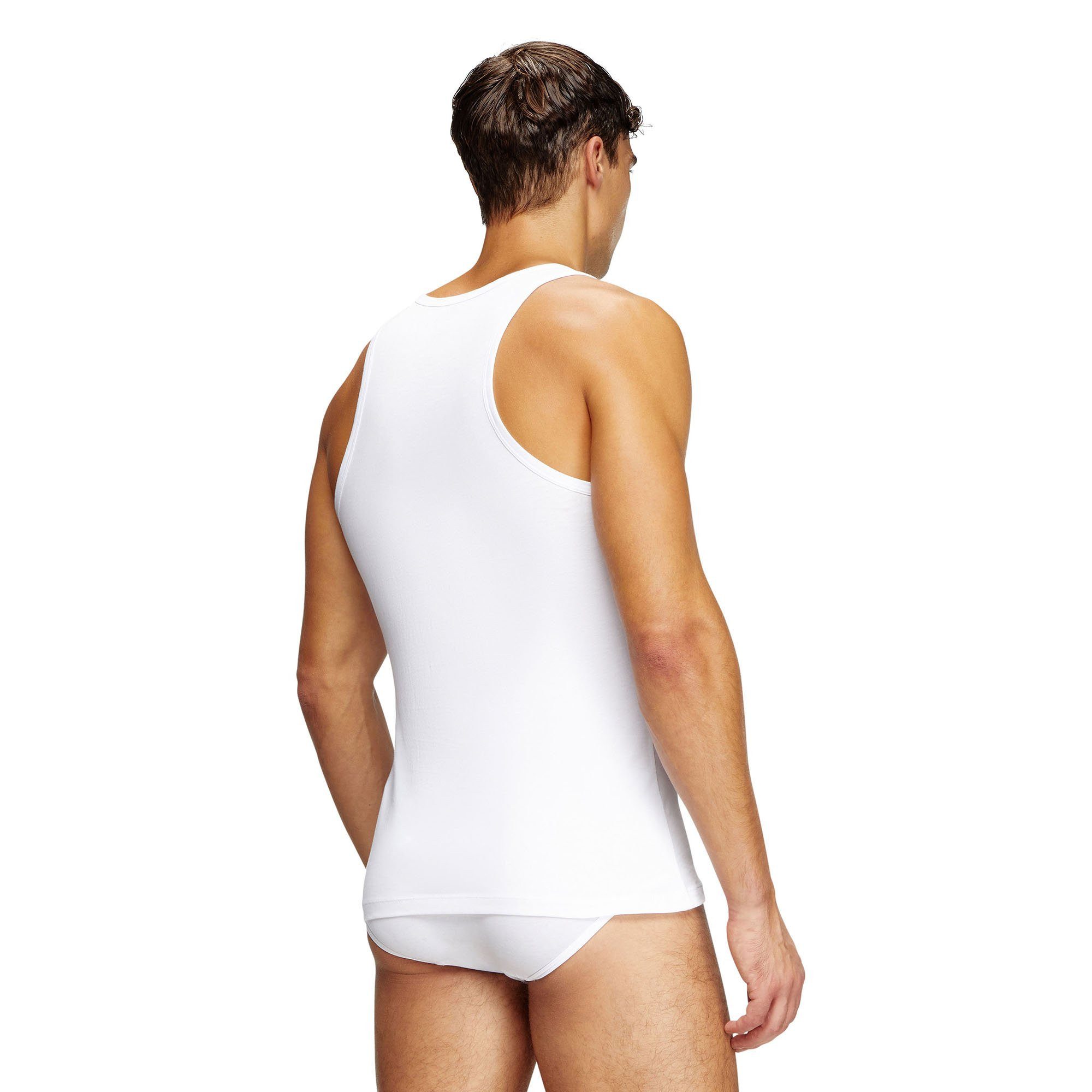Diesel Unterhemd Herren Unterhemd 2er Pack Baumwolle (Packung, 2er Pack)