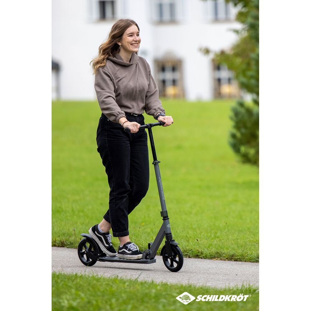Aluminium-Scooter Scooter-Roller vollgefederter Pro, Scooter Street Hochwertiger, Schildkröt