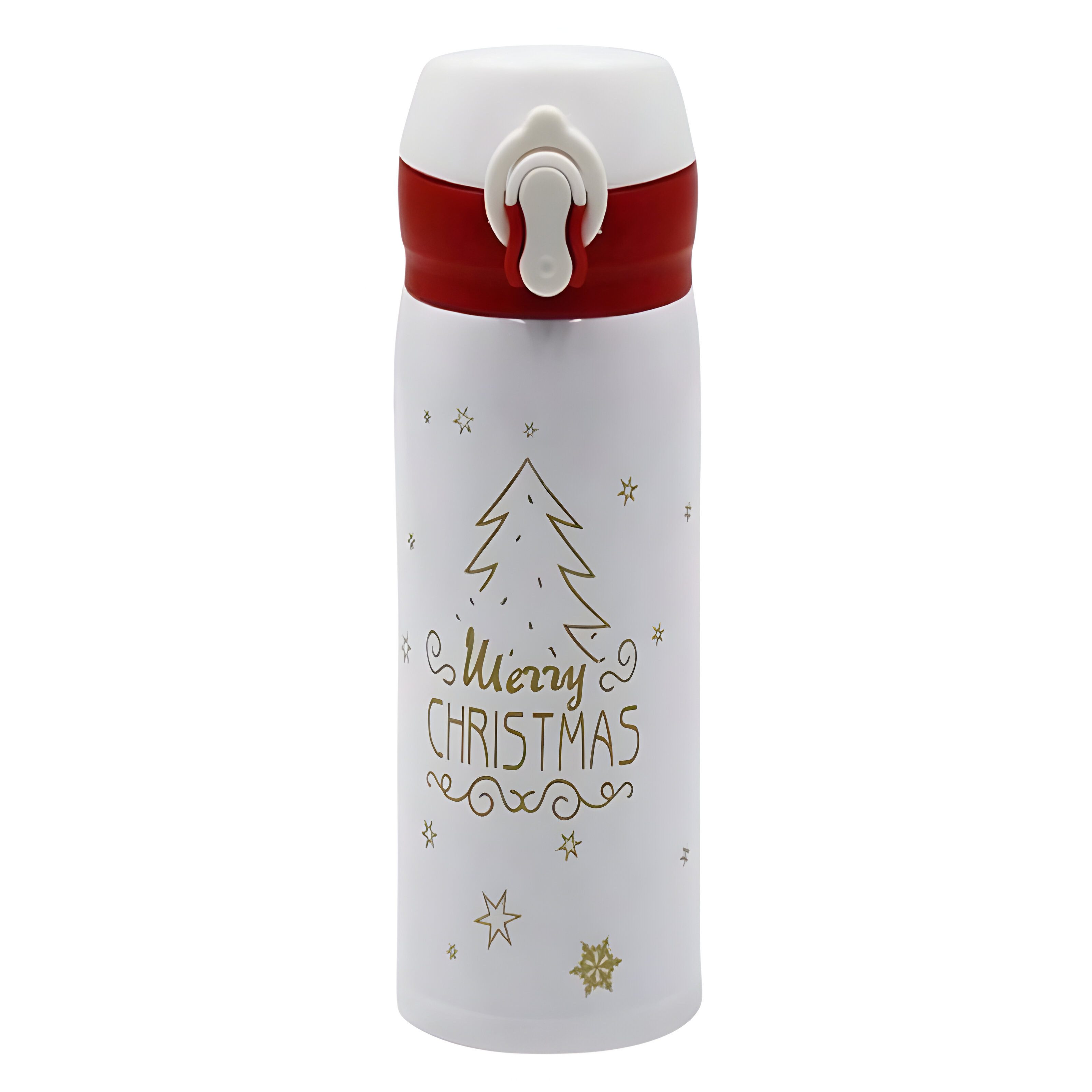 WS-Trend Trinkflasche Weihnachten X-Mas Edelstahl Wasserflasche Flasche 500 ml