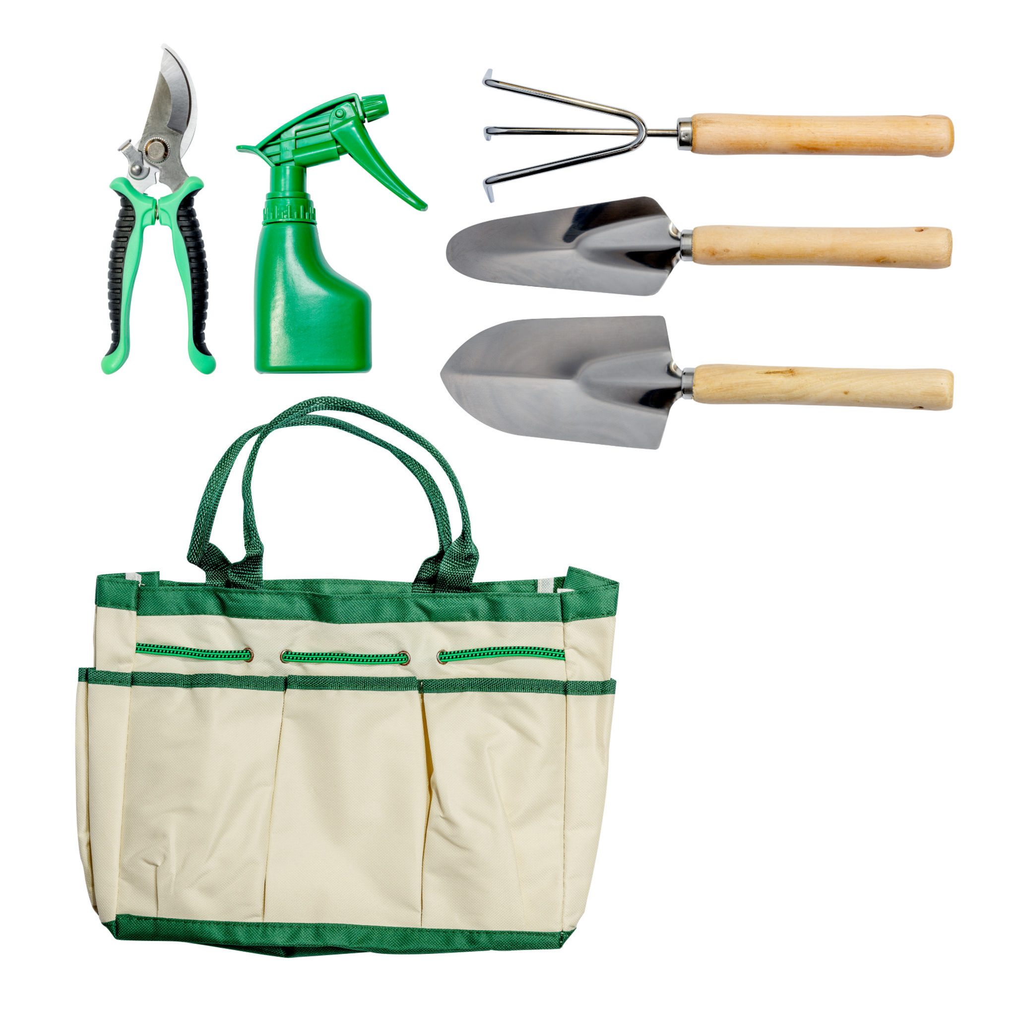 Techlando Spaten Balkon-und Gartenwerkzeug-Set 6-teilig incl. günstig online kaufen