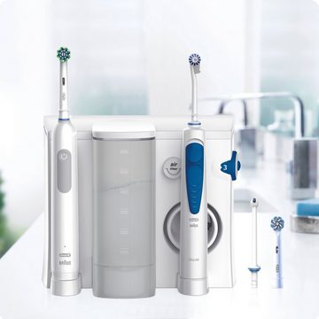 Oral-B Munddusche Oral Health Center, mit PRO Series 1 elektrische Zahnbürste