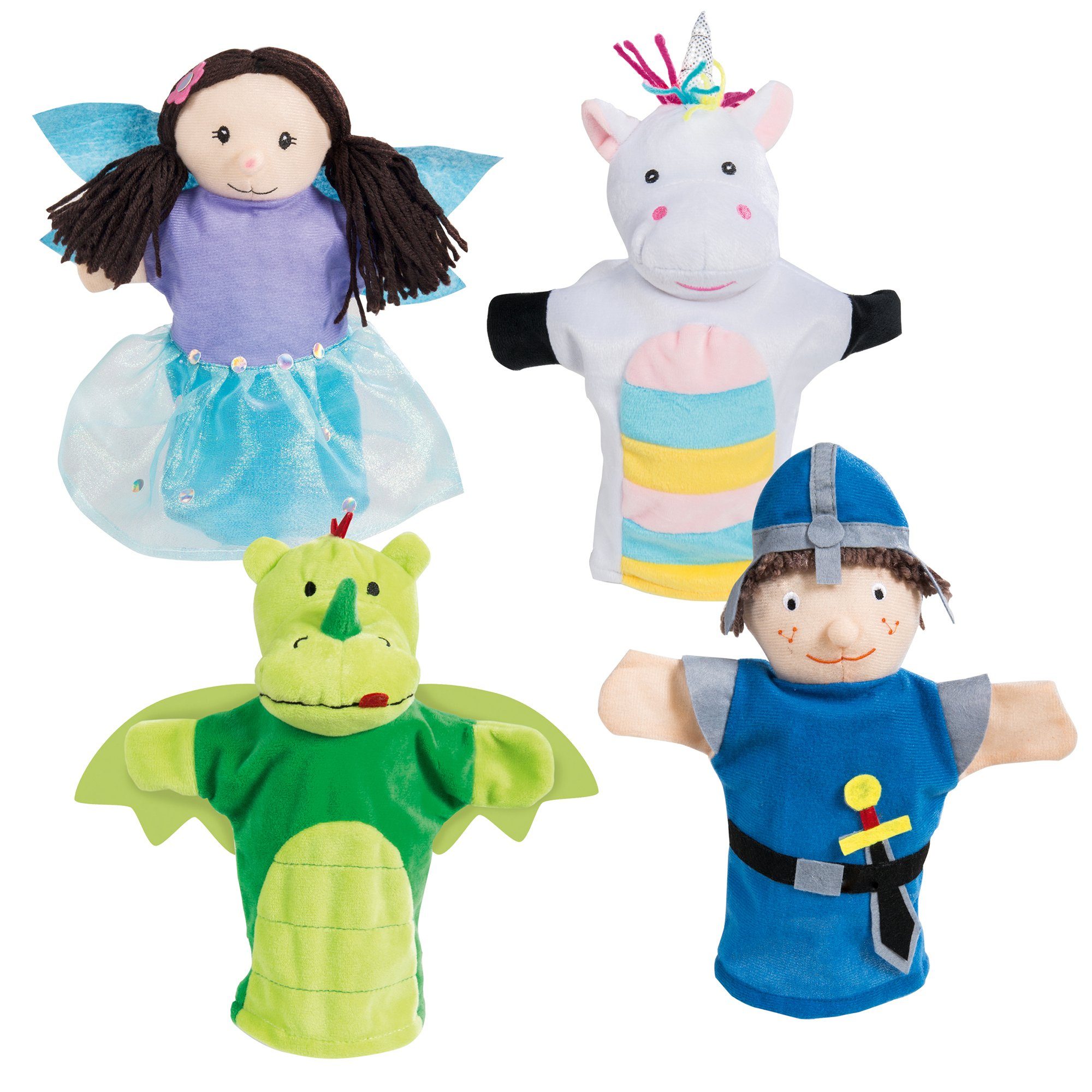 roba® Handpuppe Kasperlefiguren (4-tlg), Kasperlefiguren aus günstig online kaufen