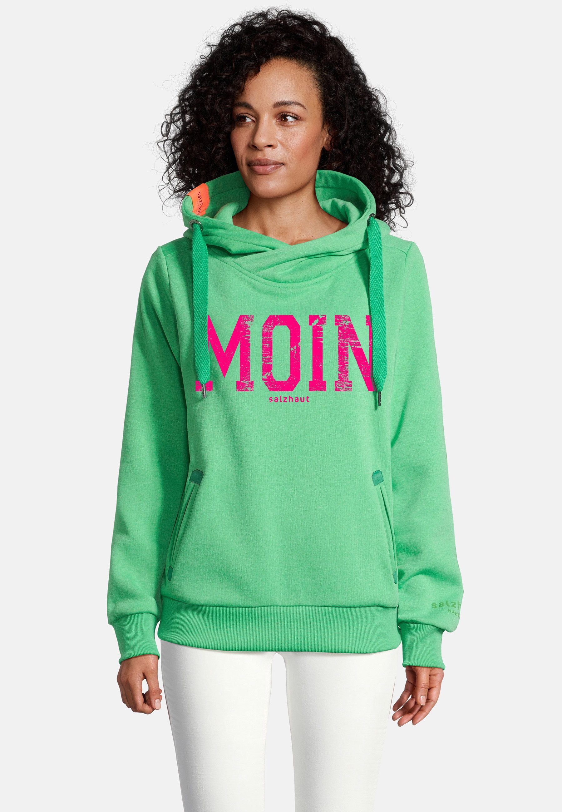 salzhaut Hoodie SÜNN - MOIN Damen Tailliert günstig online kaufen