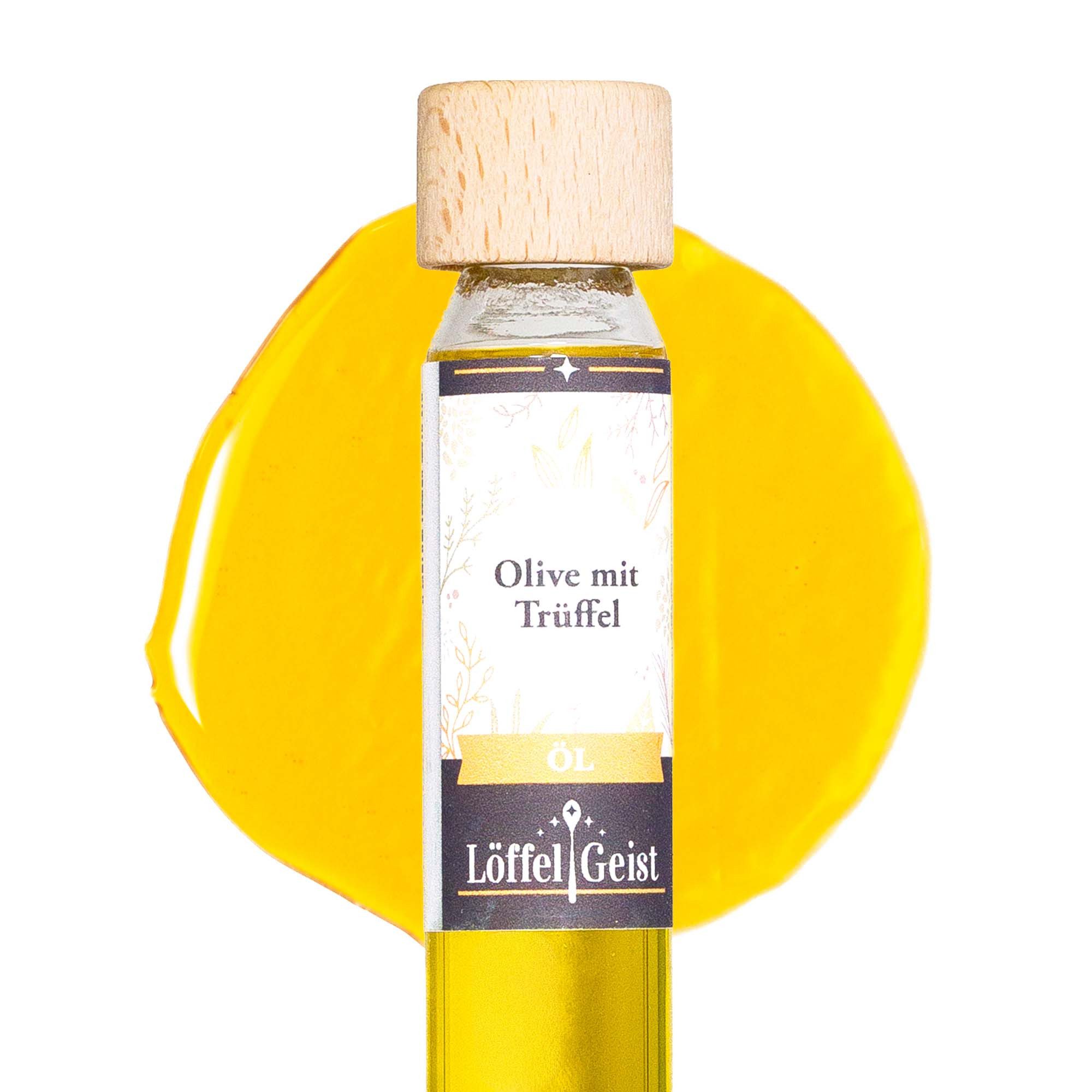 Löffelgeist Speiseöl Olive mit Trüffel (50ml im praktischen Dosierglas)