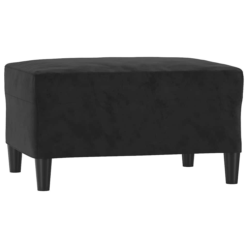 vidaXL Fußhocker, Sitzhocker Schwarz 70x55x41 cm günstig online kaufen