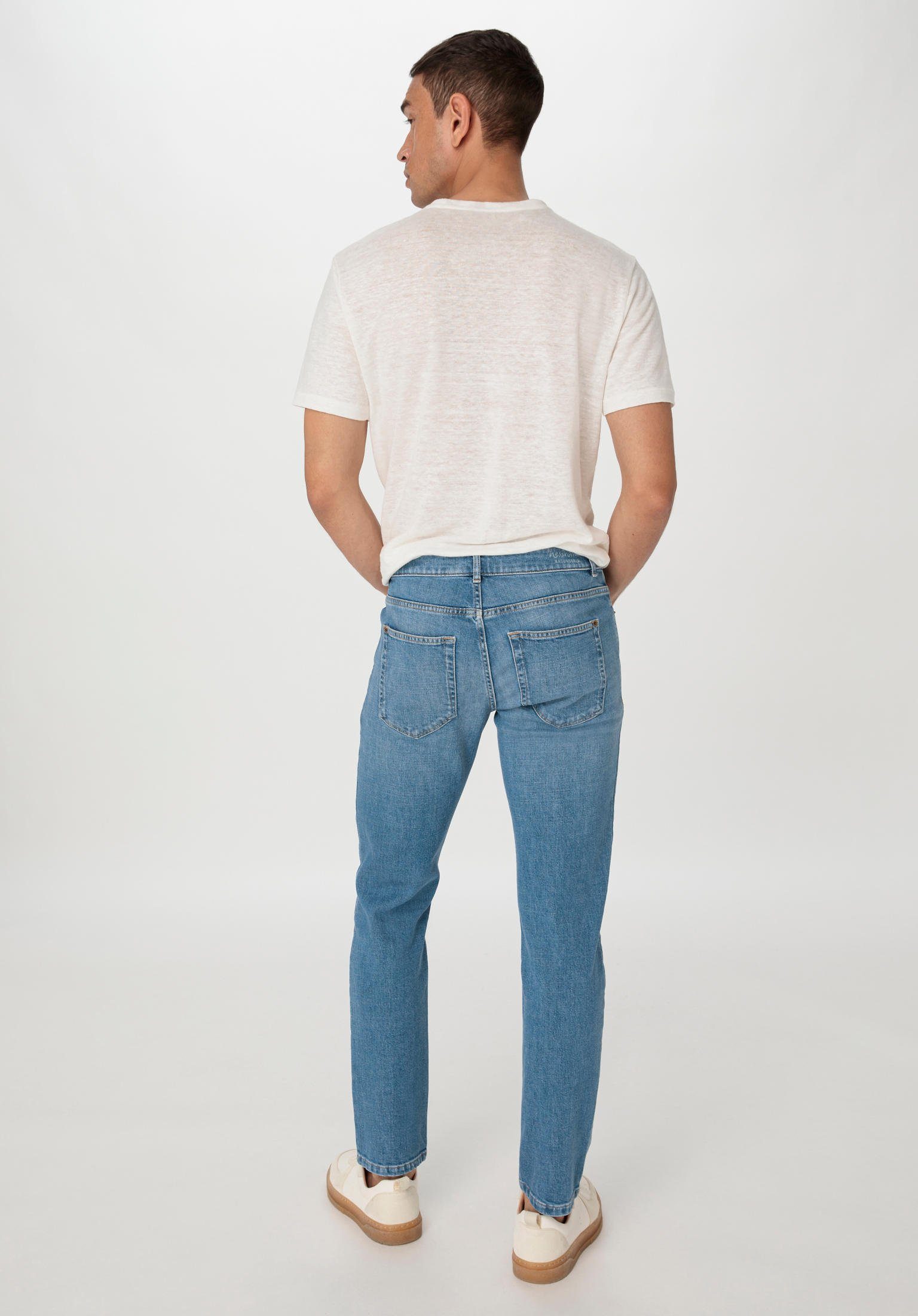 Hanf Jeans aus Hessnatur mit Bio-Baumwolle Bequeme JASPER Slim