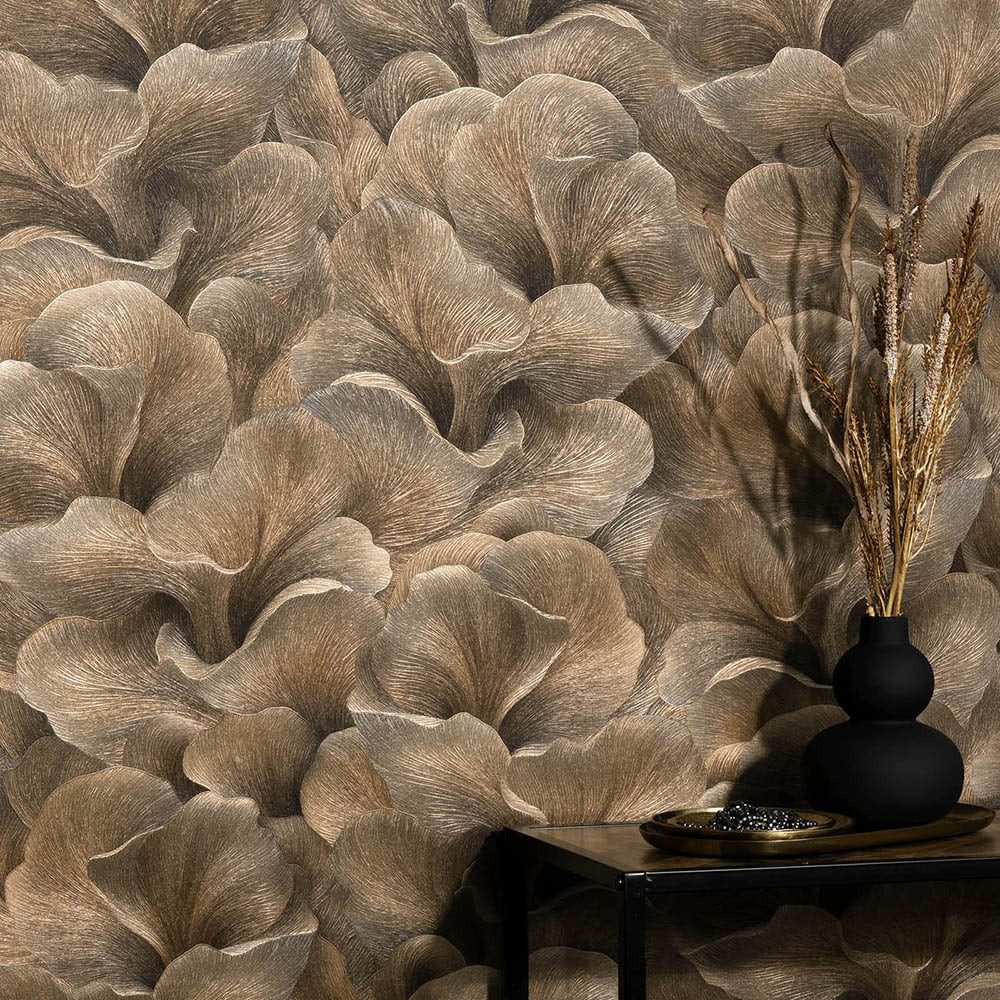 Erismann Vliestapete Floral Braun Metallic 10527-11 Guido Maria Kretschmer