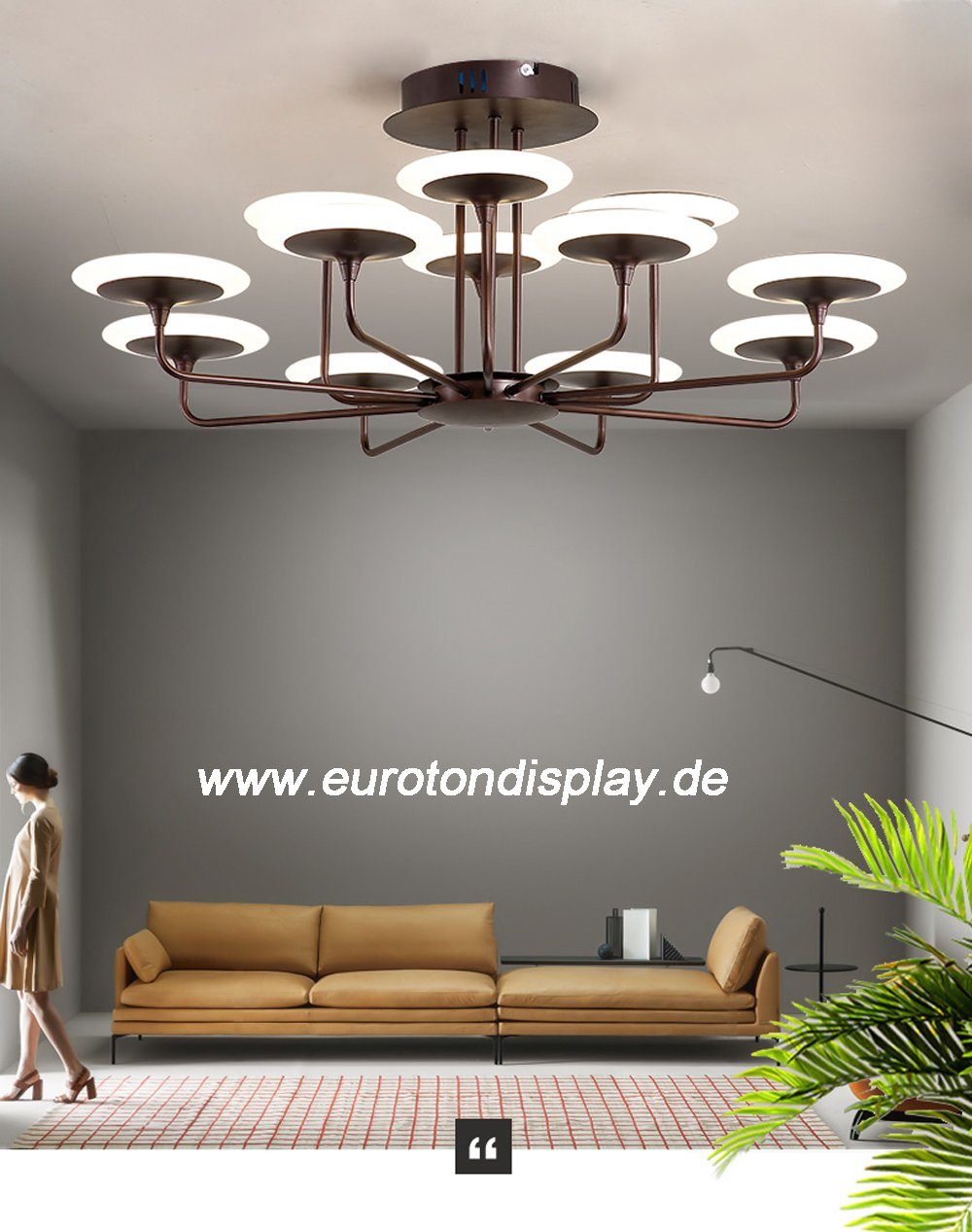Euroton LED Deckenleuchte LED Deckenleuchte 9230X günstig online kaufen