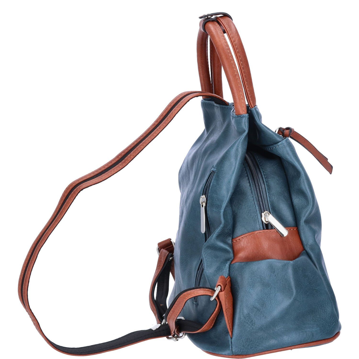 Antonio Freizeitrucksack Antonio Damen Rucksack blau günstig online kaufen