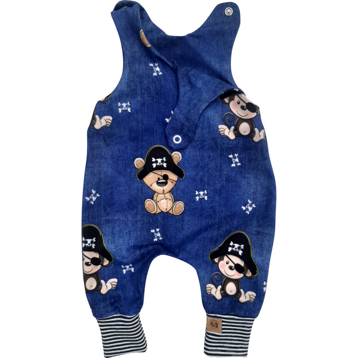Land-Juwelen Strampler Handmade Bär Jungen Einteiler, Overall, Babyanzug, Babyoverall, Babyanzug