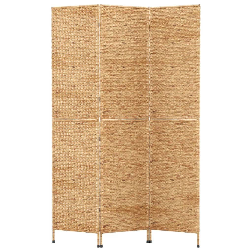vidaXL Raumteiler Paravent 3-tlg. 122x180 cm Wasserhyazinthe, 1-tlg.