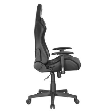 Happy Home Gaming Chair Gaming Stuhl,Bequemer Computerstuhl Lift Drehstuhl Schwarz