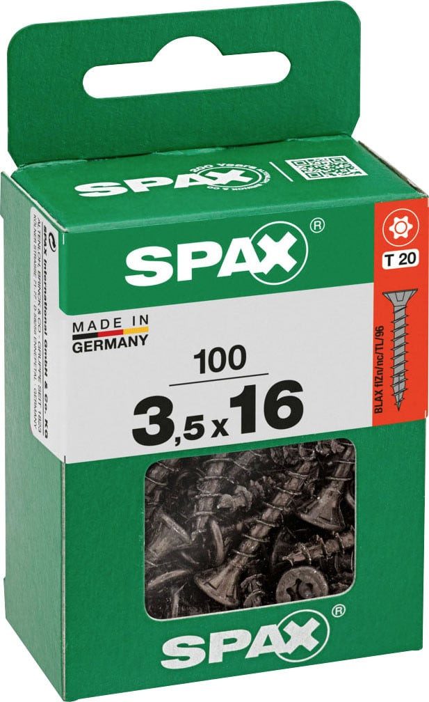 SPAX Schnellbauschraube Spax Universalschrauben 3,5 x 16 mm T20