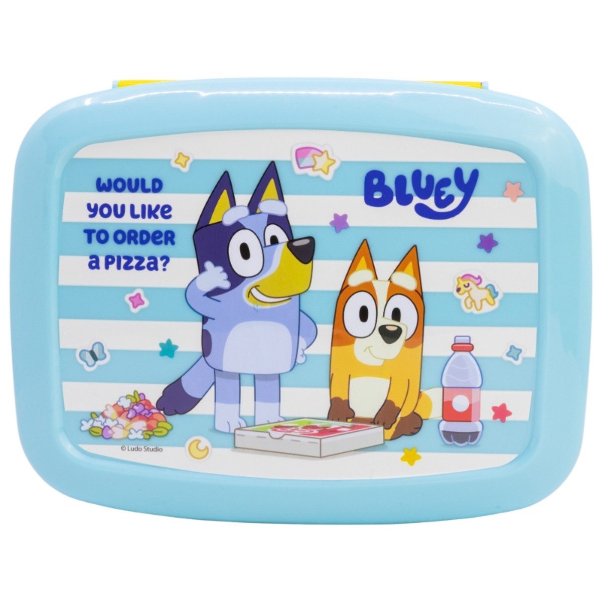 Storline Lunchbox Bluey Brotdose Kinder Lunchbox, Sandwichbox, Frühstücksbox, Plastik