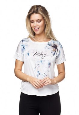 Decay T-Shirt mit tollem Blumen-Print
