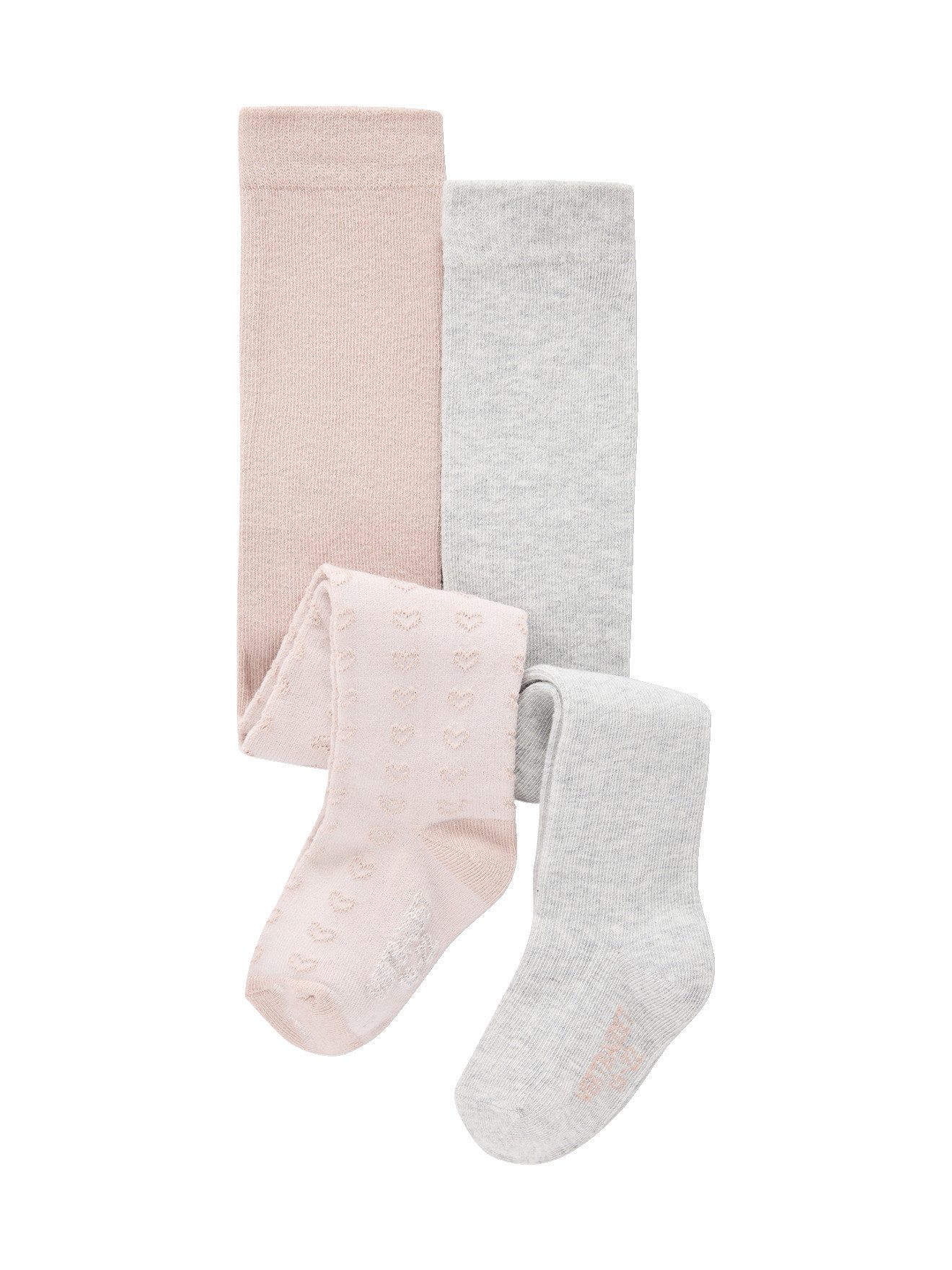 Strumpfhose Baby Strumpfhosen, Herzmuster & Rippstrick