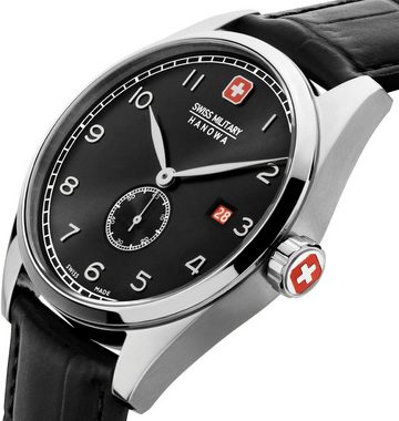 Swiss Military Hanowa Quarzuhr LYNX, SMWGB0000703, Armbanduhr, Herrenuhr, Schweizer Uhr, Swiss Made, Datum, Saphirglas