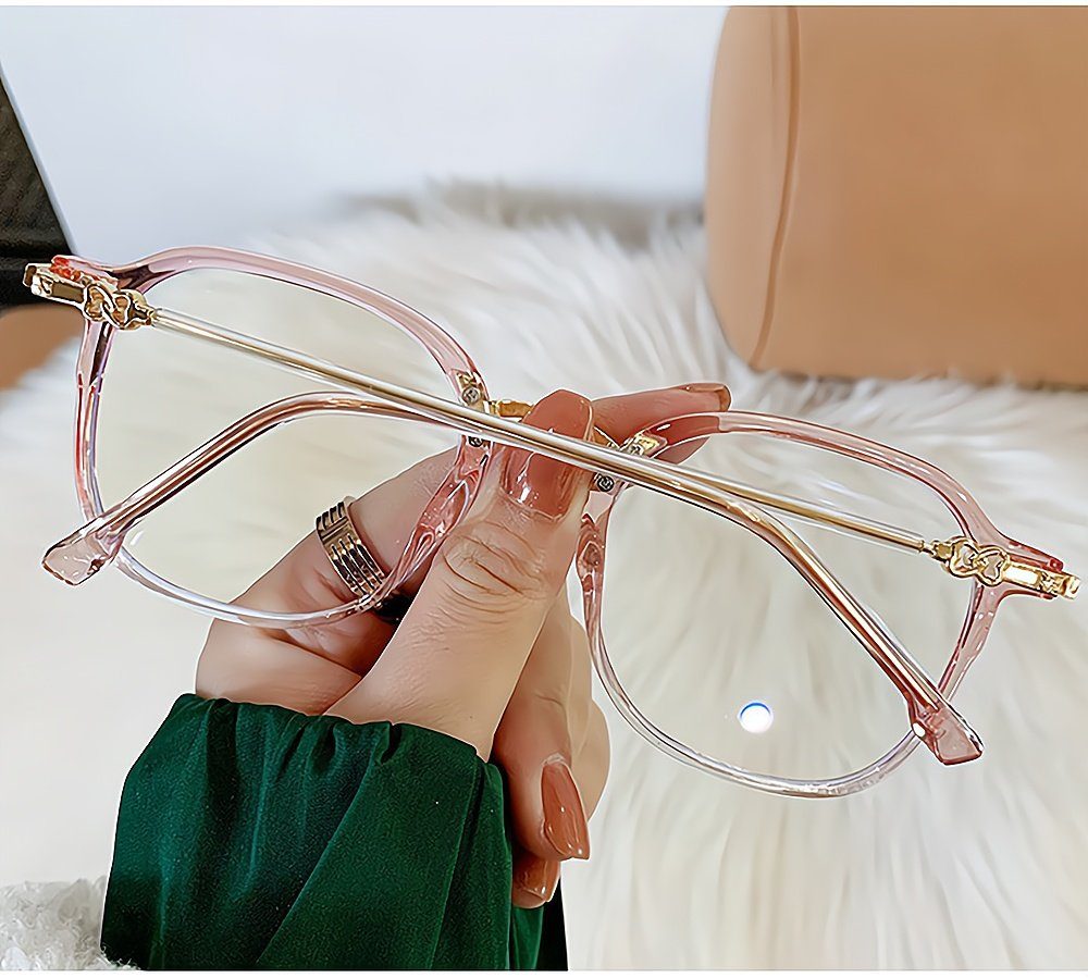 PACIEA Lesebrille Damen Blaulichtfilter Oversized Computer Gaming Schutz Anti-Müdigkeit