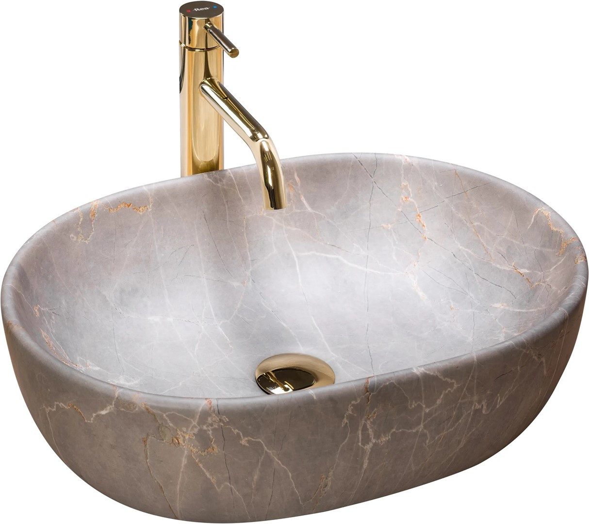 GTM Design Aufsatzwaschbecken AMELIA Modern Waschbecken günstig online kaufen
