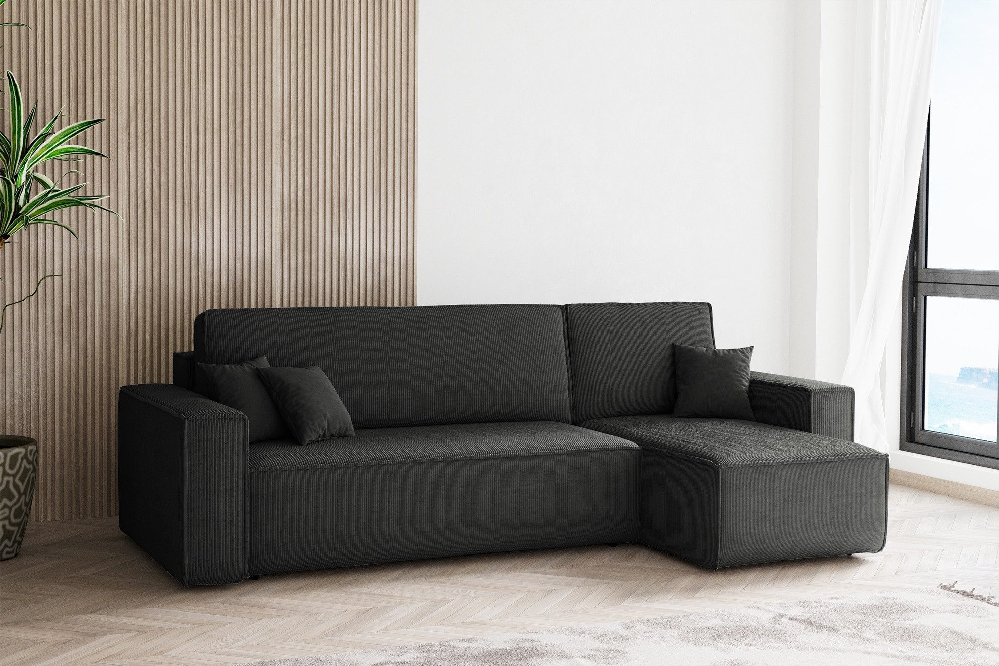 Labett Ecksofa mit Schlaffunktion & Bettkasten günstig online kaufen