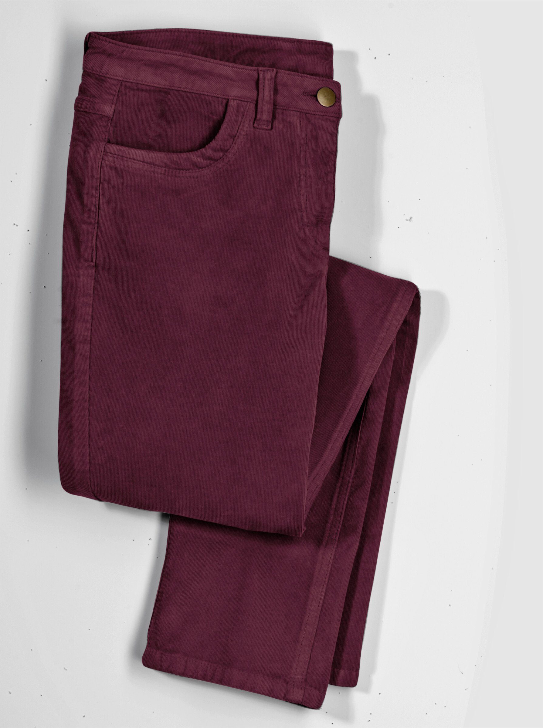 Witt Jerseyhose Feincord-Hose komfortabel