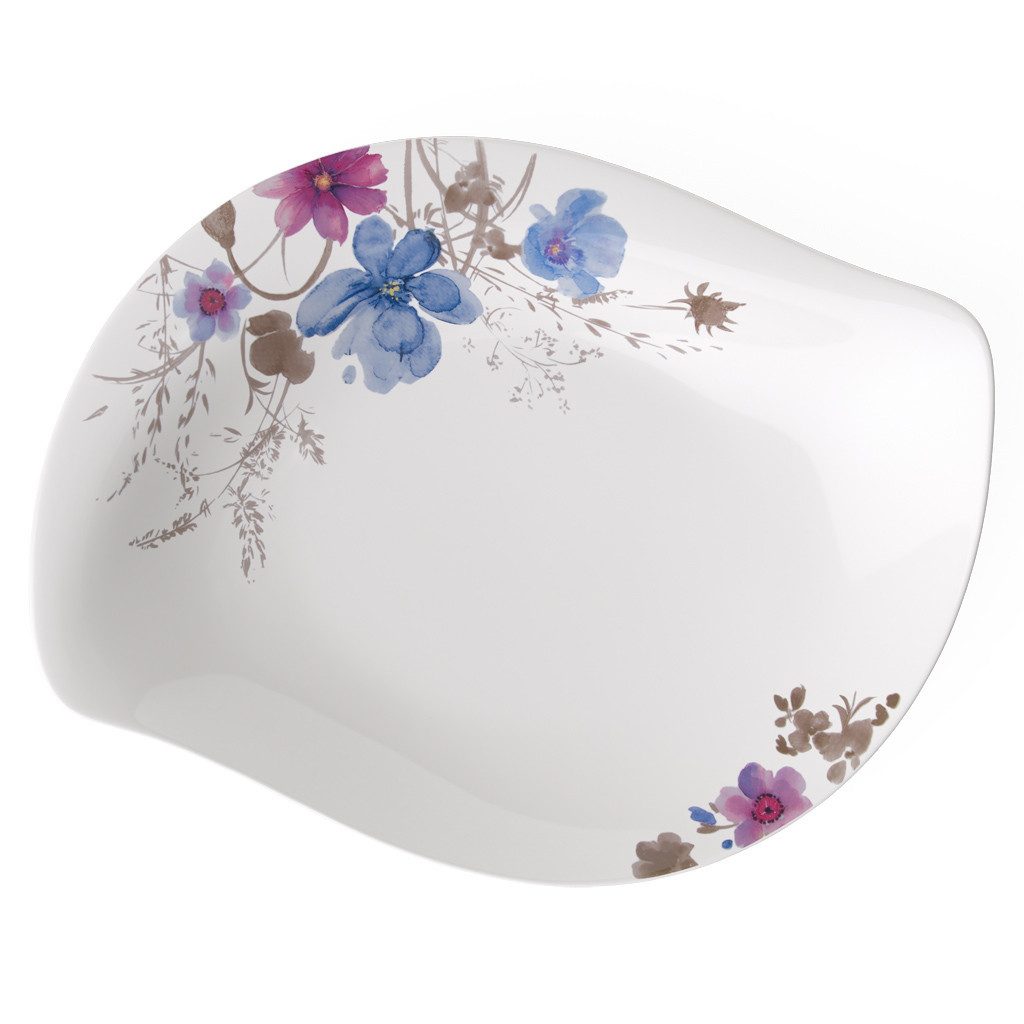Villeroy & Boch Müslischale Mariefleur SchaleFlach, Porzellan, (1-tlg), Premium Porcelain, mikrow.- & spülm.sicher, Made in Germany