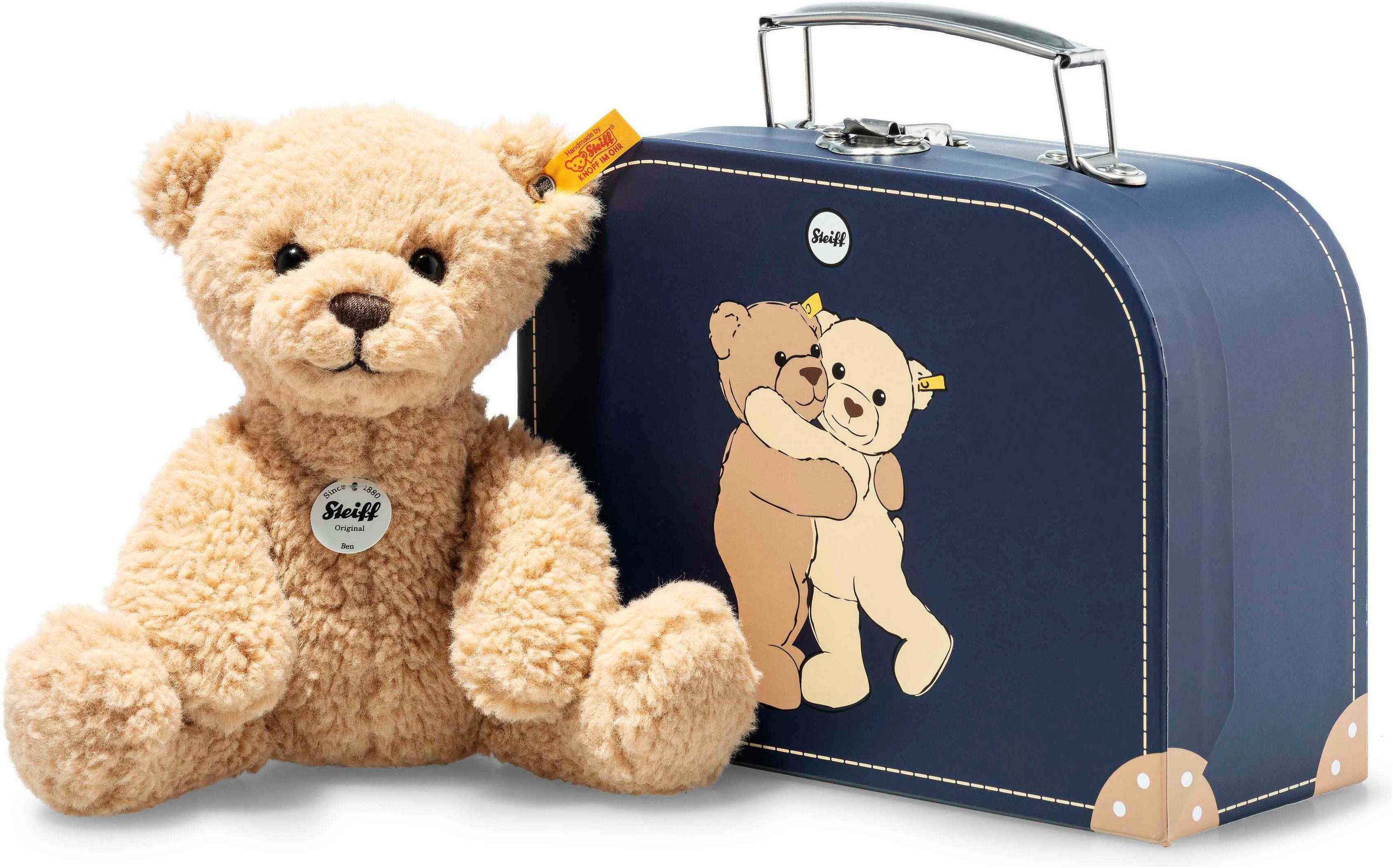 Steiff Kuscheltier Ben Teddybär im Koffer