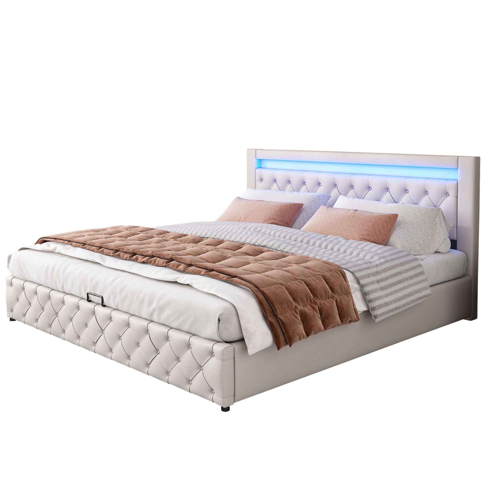 PHOEBE CAT Polsterbett (Funktionsbett), Doppelbett mit günstig online kaufen