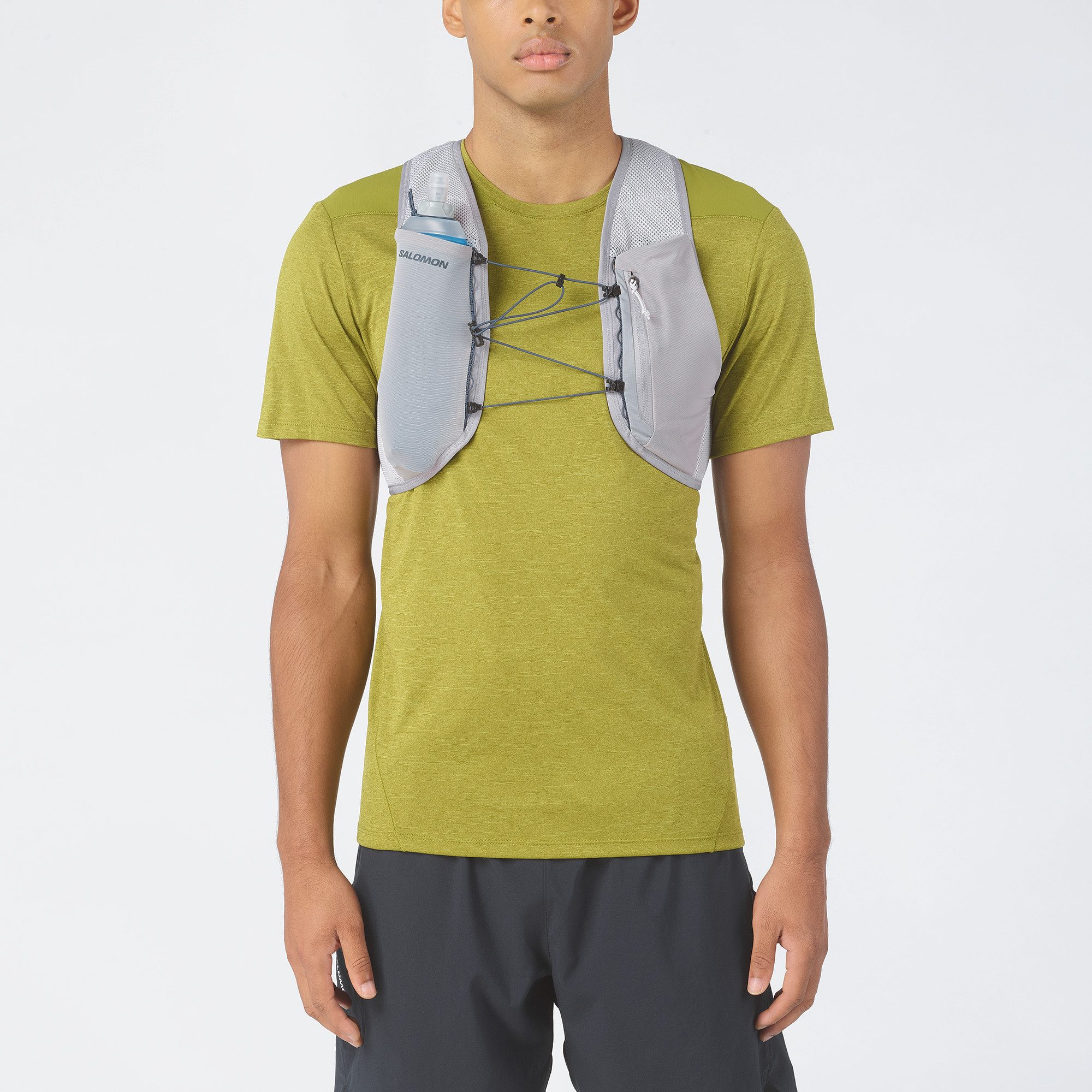 Salomon Trinkrucksack, Laufweste für sportliche Aktivitäten, sportlicher Stil, aus Polyester