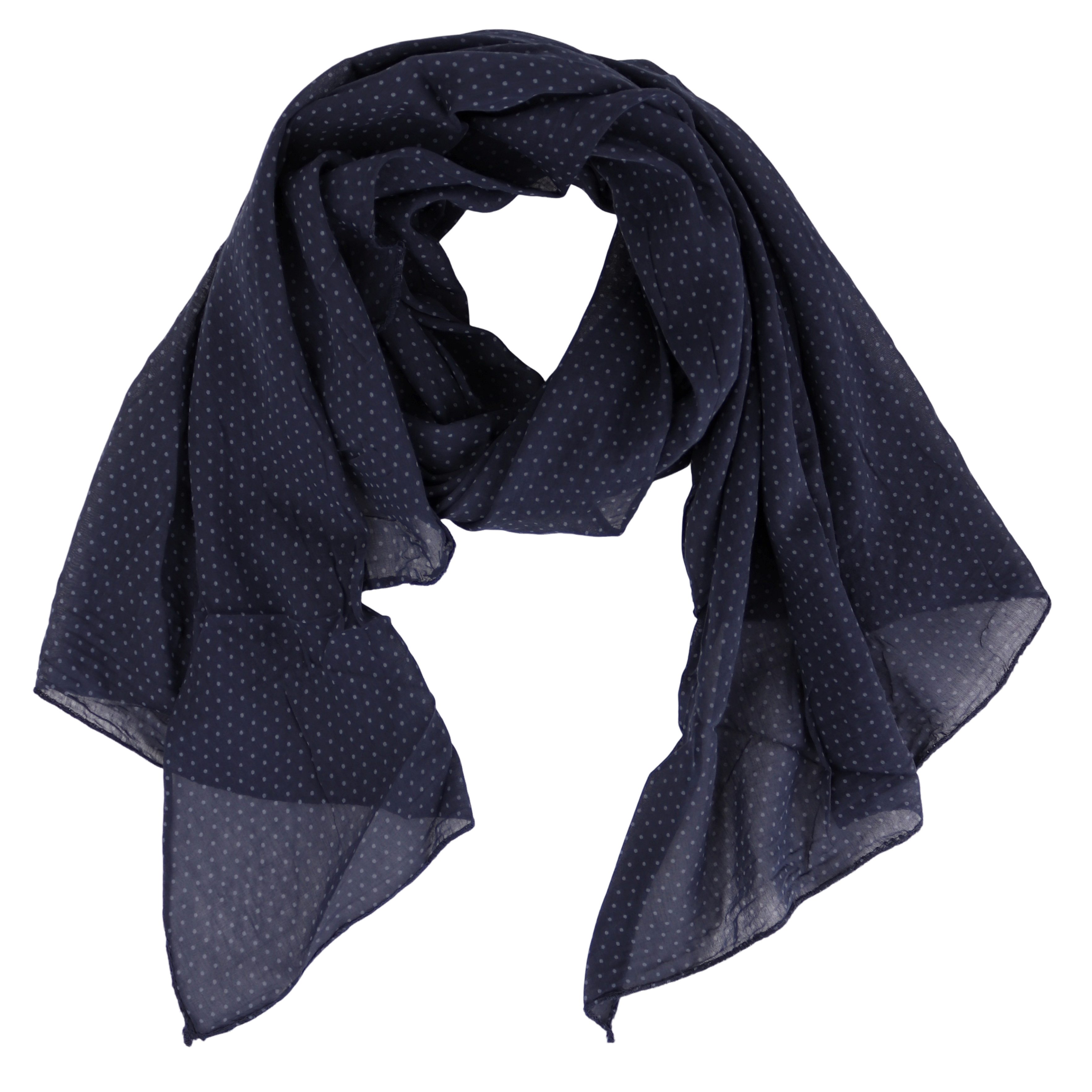 MIRROSI Modeschal Asymmetrischer Schal, Made in Italy 20% Seide 80% Baumwol günstig online kaufen