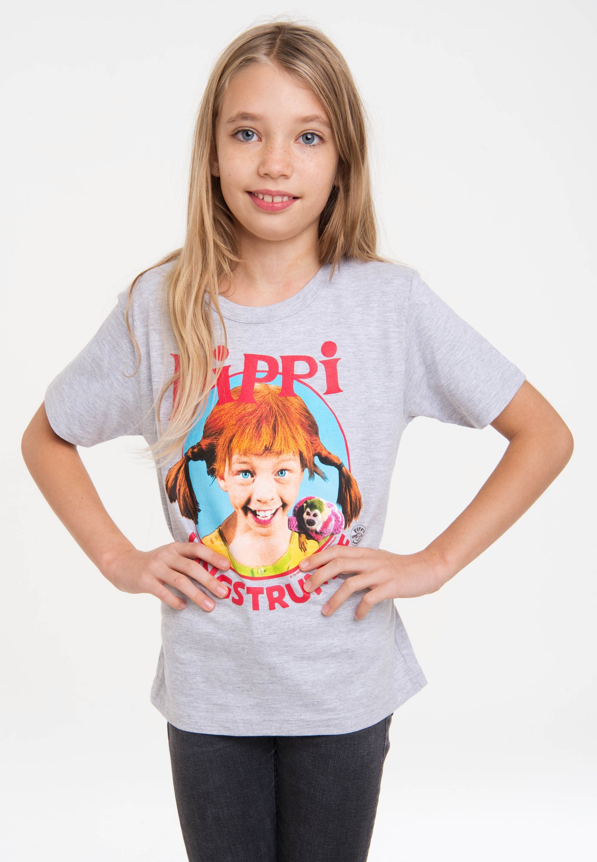 LOGOSHIRT T-Shirt Pippi Langstrumpf mit lizenziertem Print