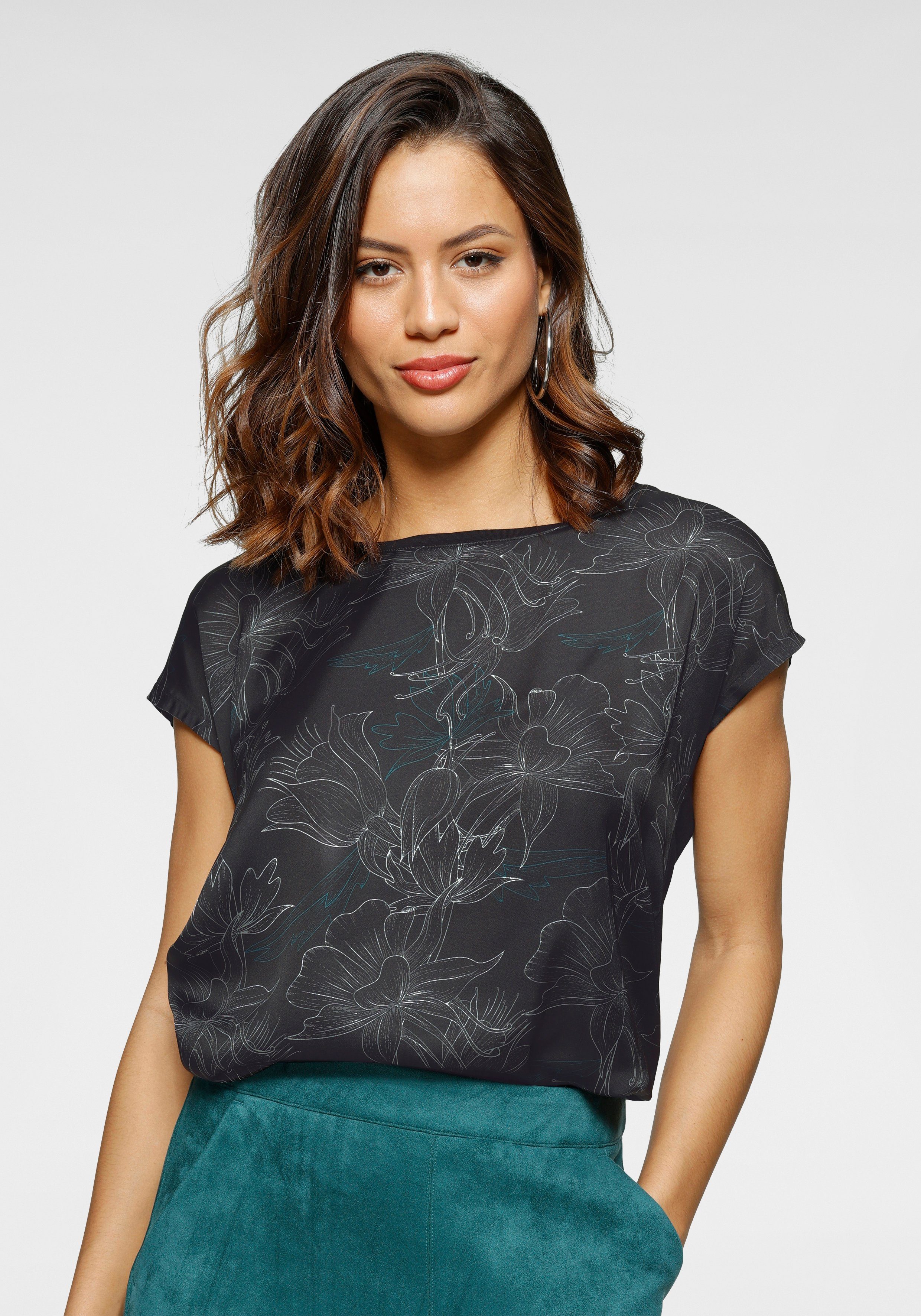 Laura Scott Shirtbluse mit floralem Druck | Blusenshirts