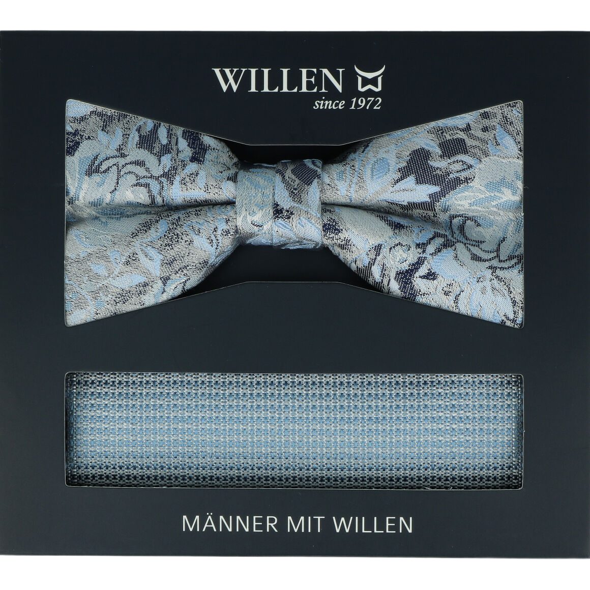 WILLEN Krawatte blau