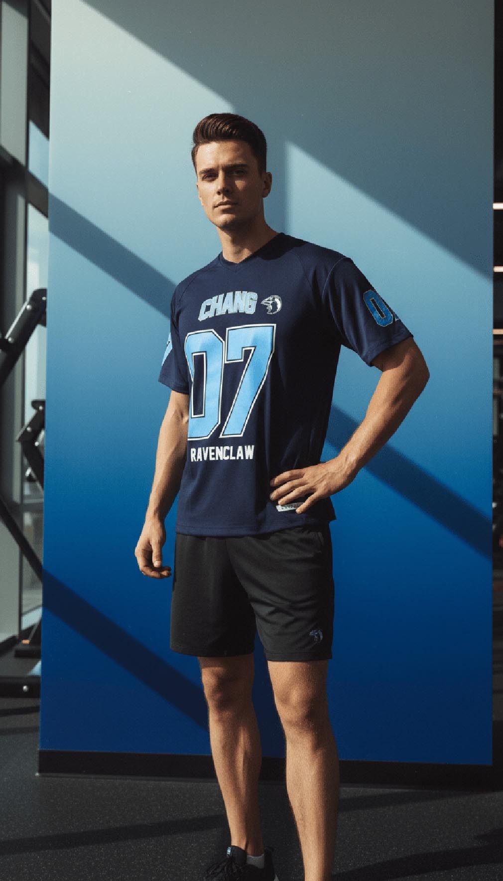 Harry Potter T-Shirt Ravenclaw Chang 07 Football Jersey