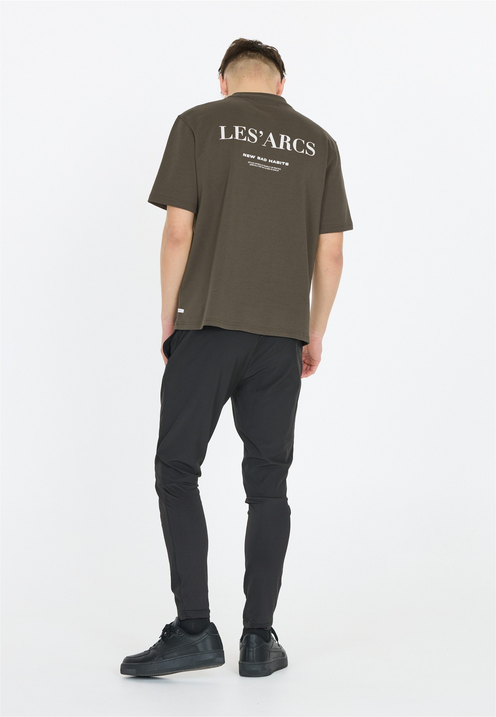 Les'Arcs Funktionsshirt Tynan mit lässigen Print-Details