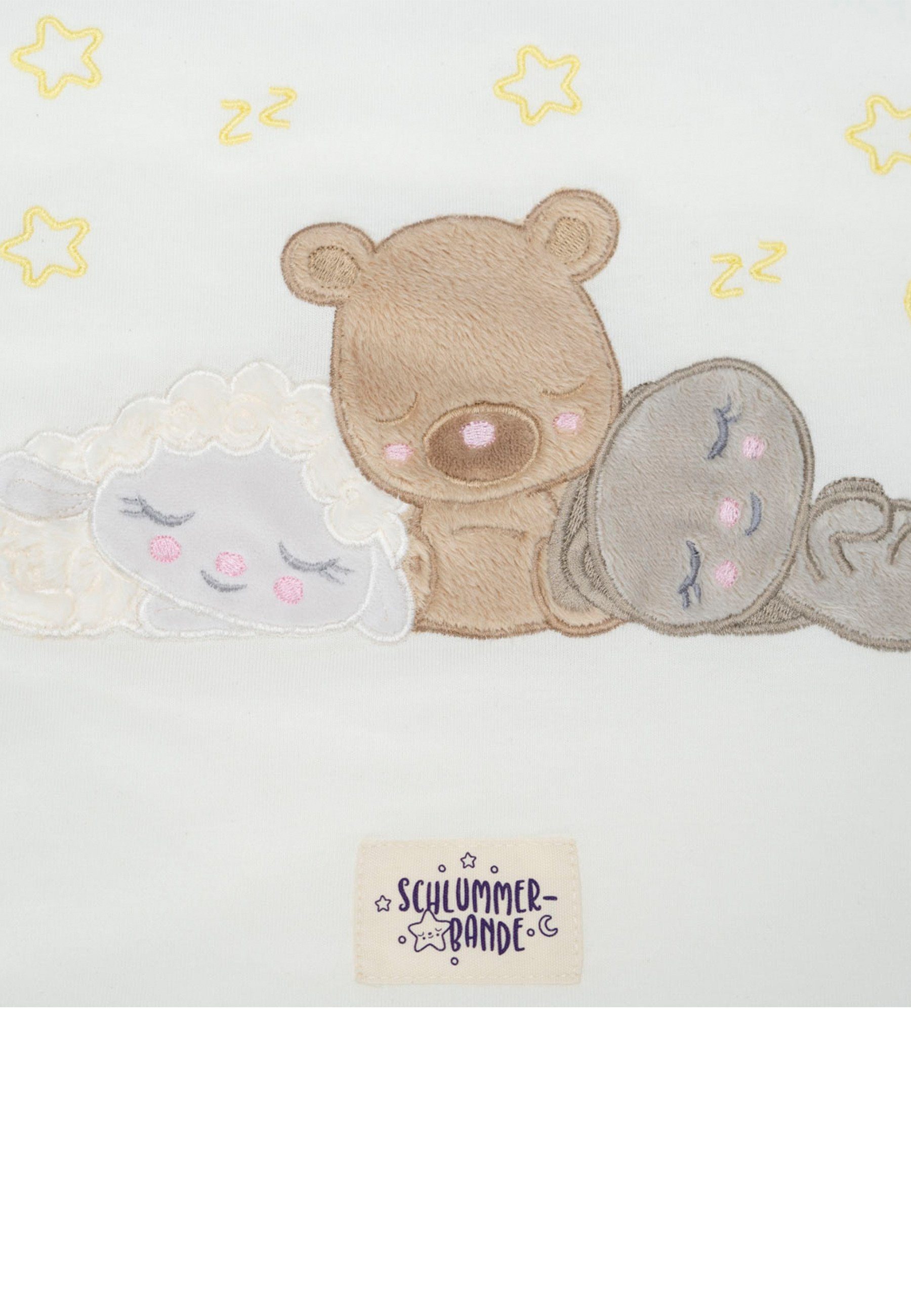 Sterntaler® Babyschlafsack Sterntaler® Schlafsack 90cm Schlummerbande (1 tlg), Babyschlafsack mit leichter Wattierung, Pucksack Baby 90cm