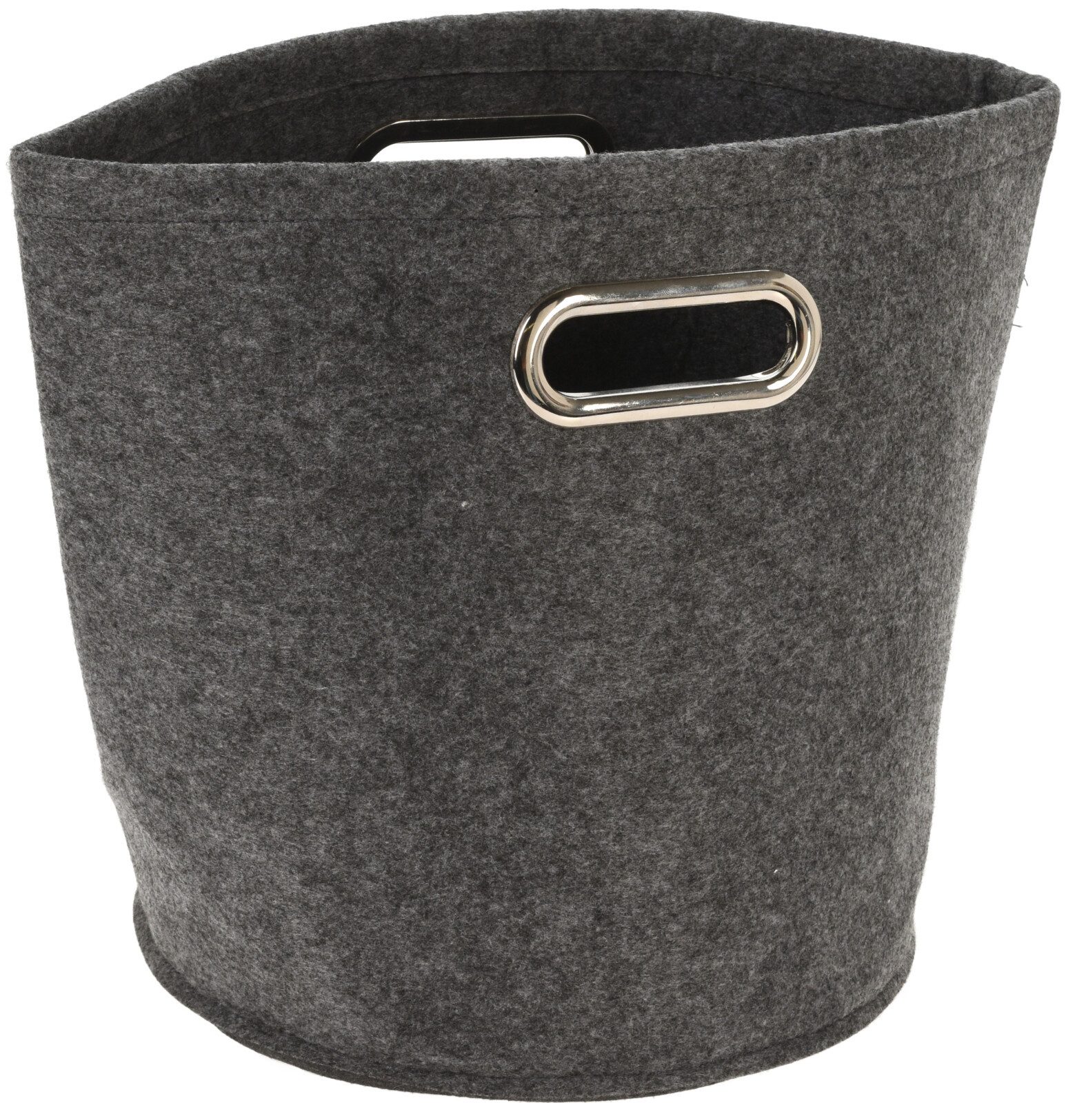 Koopman Aufbewahrungskorb Dekokorb Filzkorb Korb 3 Tlg Set (Set, 3 St., Packung), 3 Stk, 25x26cm, Filz, 2 Tragegriffe, Vielseitig